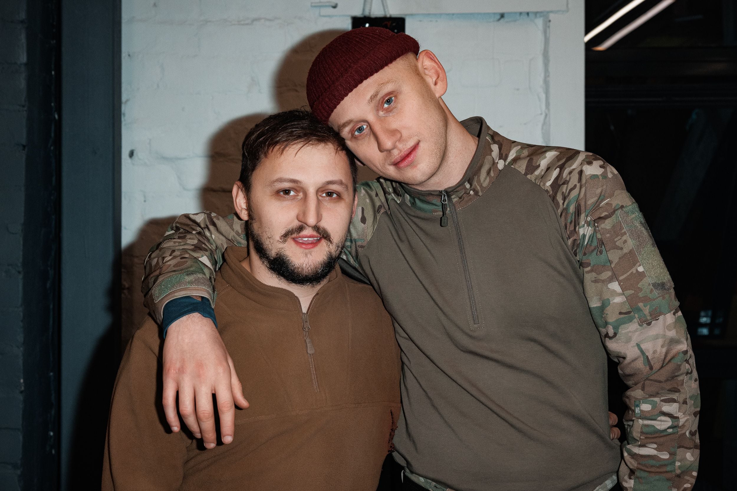 За зйомках з другом Олександром Рудинським