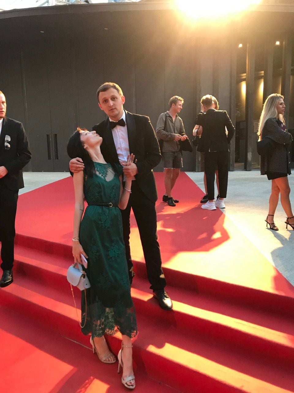 З дружиною на Венеціанському фестивалі