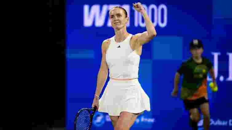 Світоліна вийшла у фінал WTA 1000 в Дубаї, дотиснувши у тригодинному трилері 4-ту ракетку світу