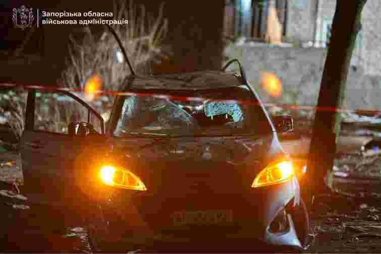 Росіяни щонайменше вісім разів вдарили по Запоріжжю