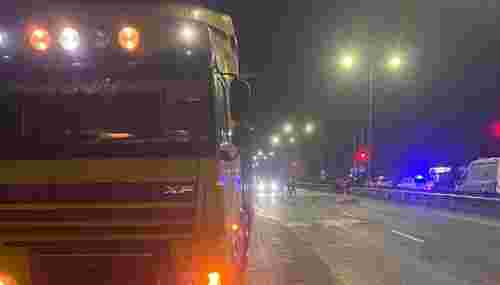 У Солонці вантажівка на смерть збила пішохода, який перебігав дорогу