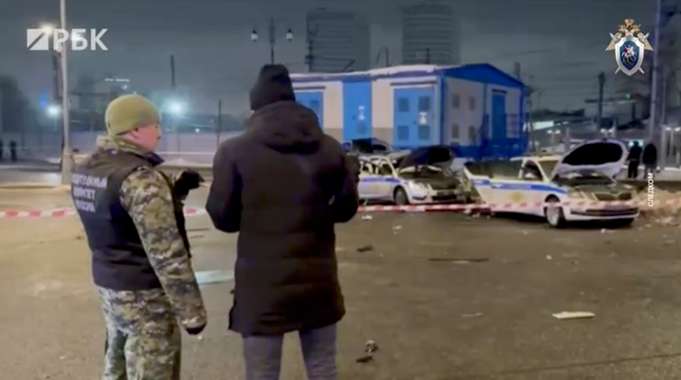 У Москві стався вибух поруч з автомобілем поліції, помер патрульний