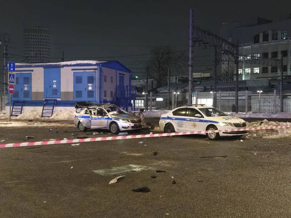 У Москві стався вибух поруч з автомобілем поліції, помер патрульний