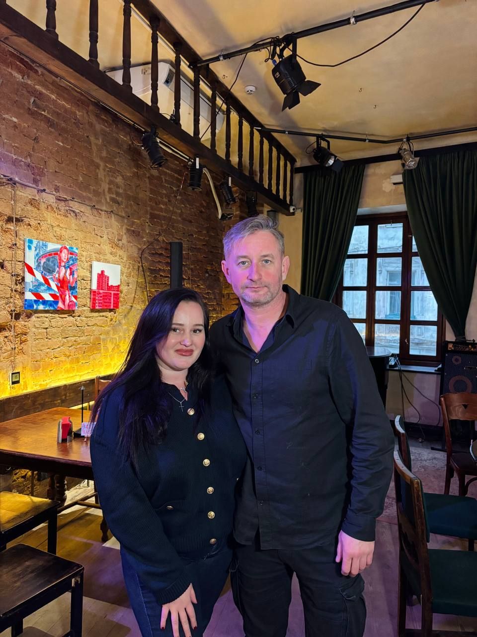 Діана Великочий та Сергій Жадан / Фото blago
