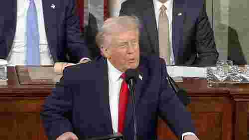 Трамп провів найдовшу в історії промову перед Конгресом США та згадав війну в Україні