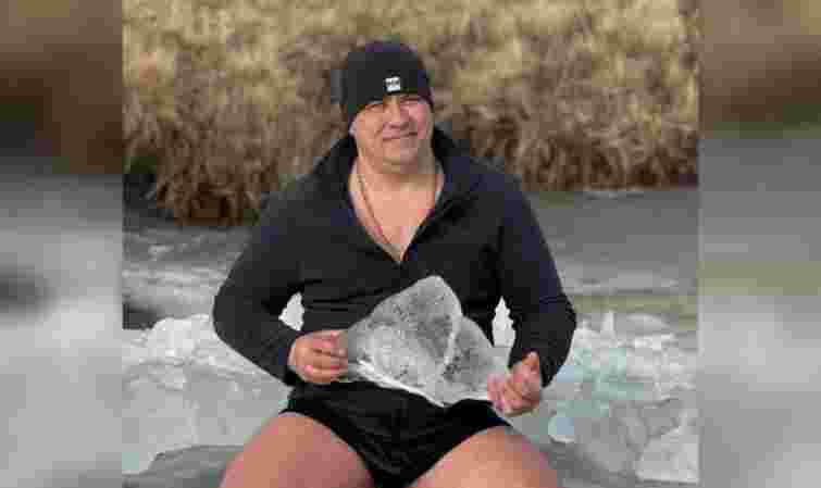 Мешканець Рівненщини встановив рекорд України із затримки дихання в ополонці