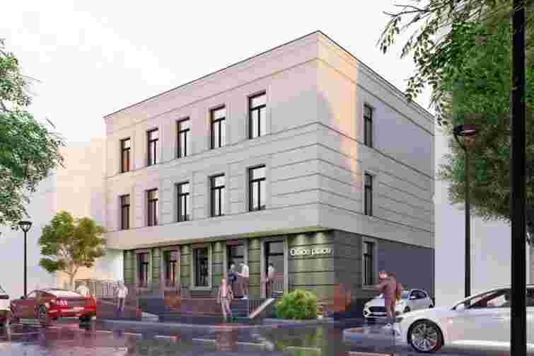 Біля української гімназії у центрі Тернополя зведуть новий офіс-центр