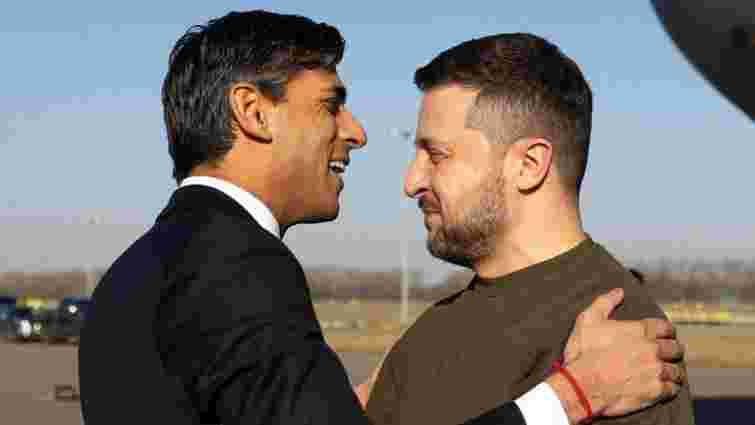 Експремʼєр-міністр Великої Британії Ріші Сунак став радником Володимира Зеленського