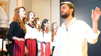 Хор «Гомін» (фото Львівського органного залу)