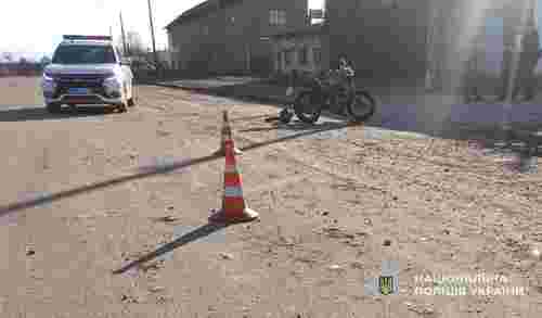 Двоє мотоциклістів потрапили до лікарні внаслідок зіткнення у Дрогобичі