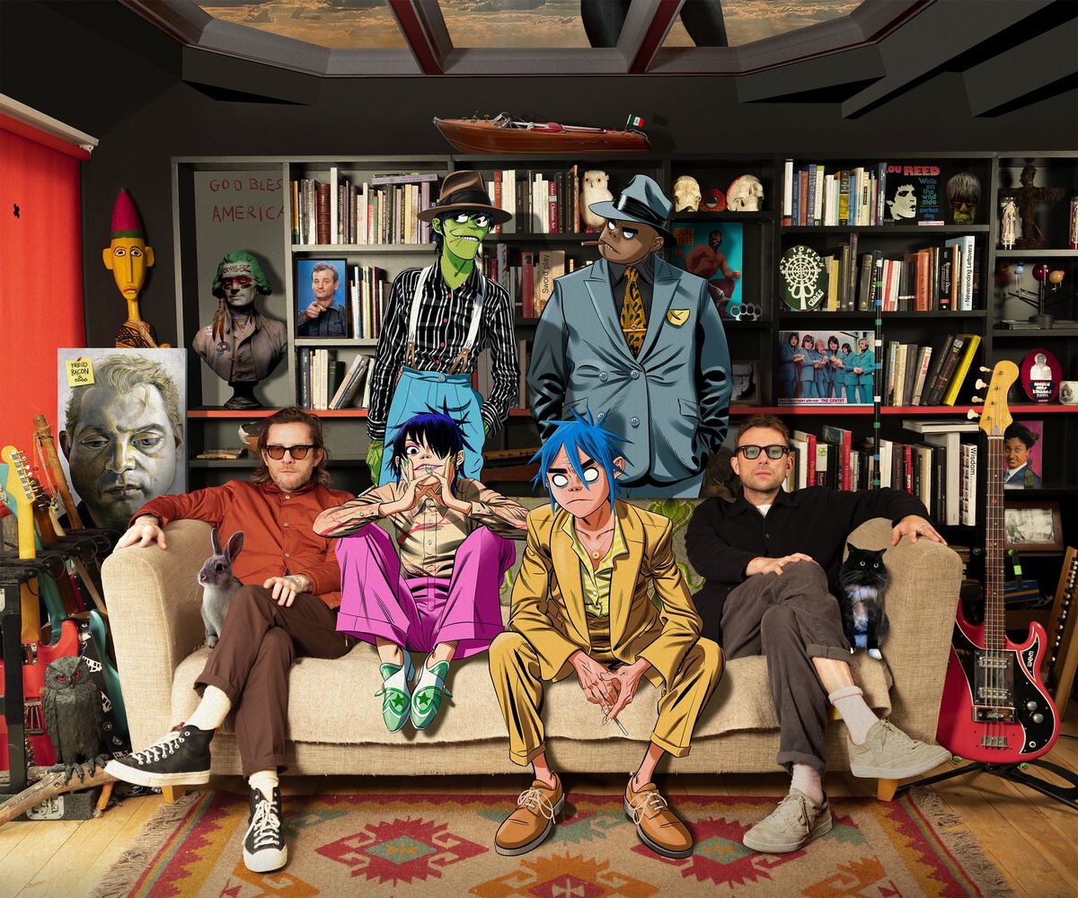 У новому альбомі гурт Gorillaz використав російську мову