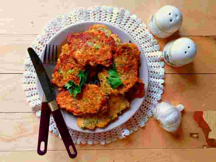 Запечені деруни з батату. Рецепт дня