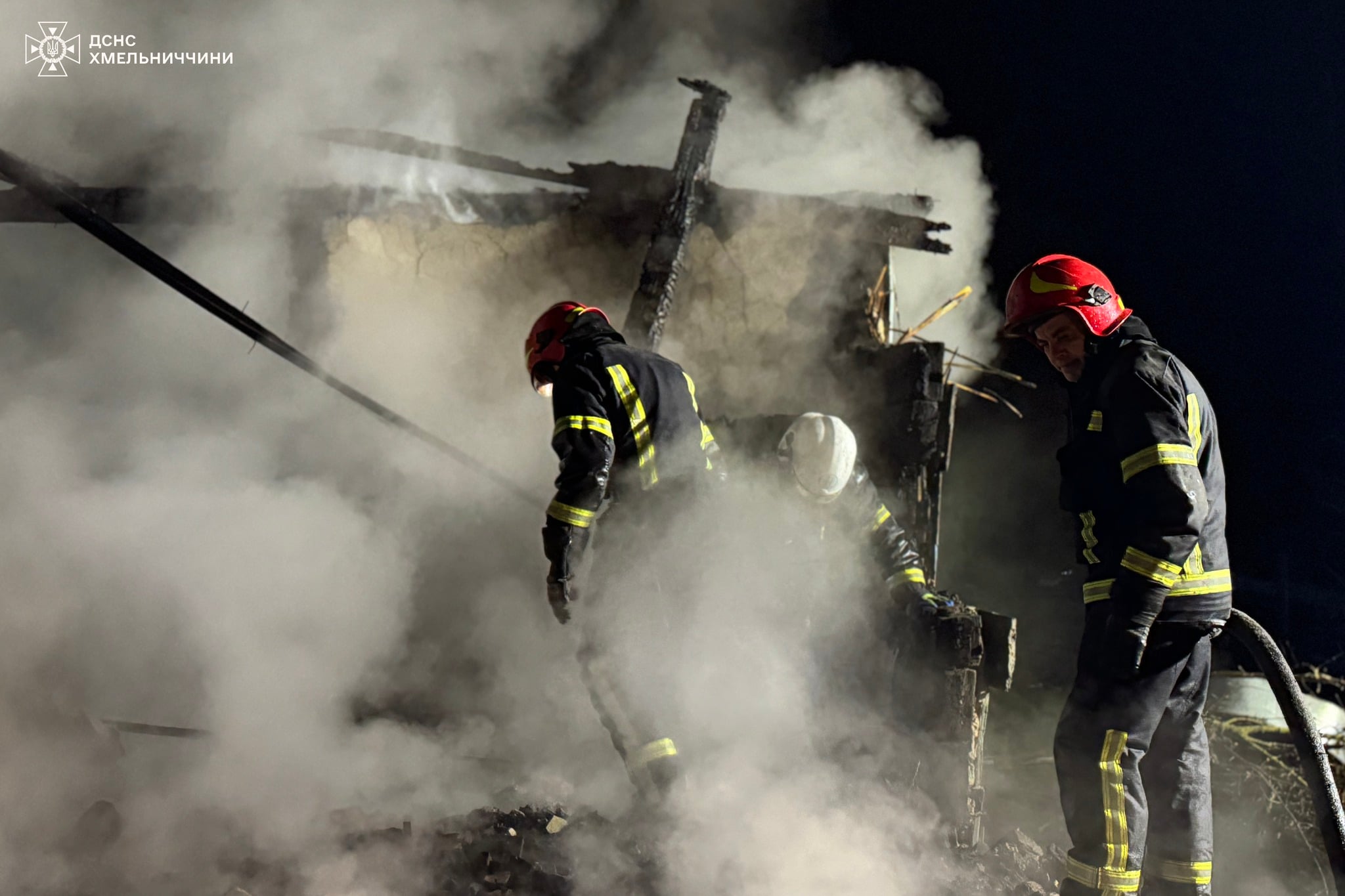 Наслідки пожежі у селі Вербівці (фото ДСНС)