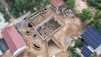 У Китаї відремонтували підземний будинок за допомогою 3D-друку 