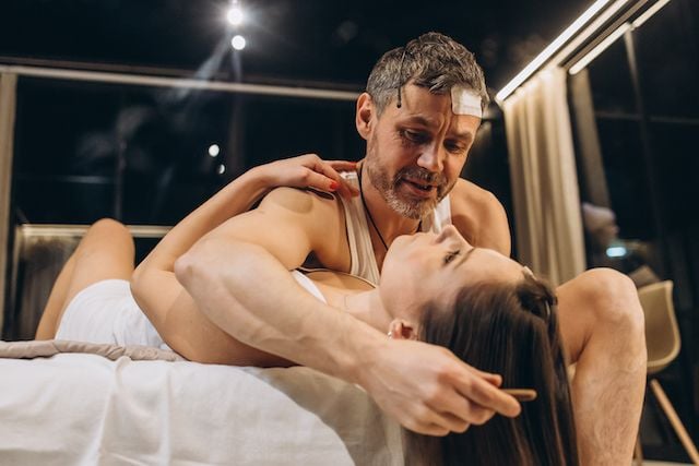 Сцена з вистави «Баладу про украдене щастя»