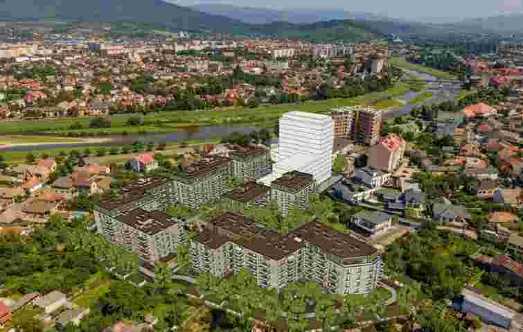 Львівський забудовник планує звести 12-поверховий готель у центрі Мукачева