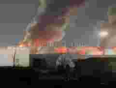 У Краснодарському краї після атаки БпЛА загорілась нафтобаза