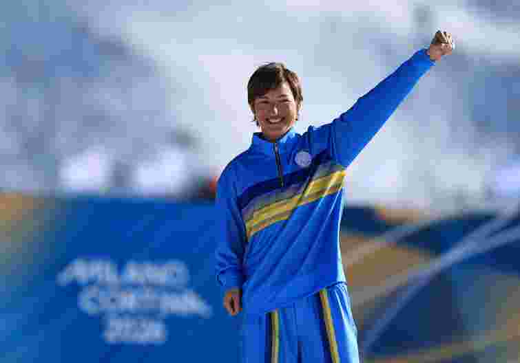 Українська парабіатлоністка отримала зауваження через сережки з надписом Stop War