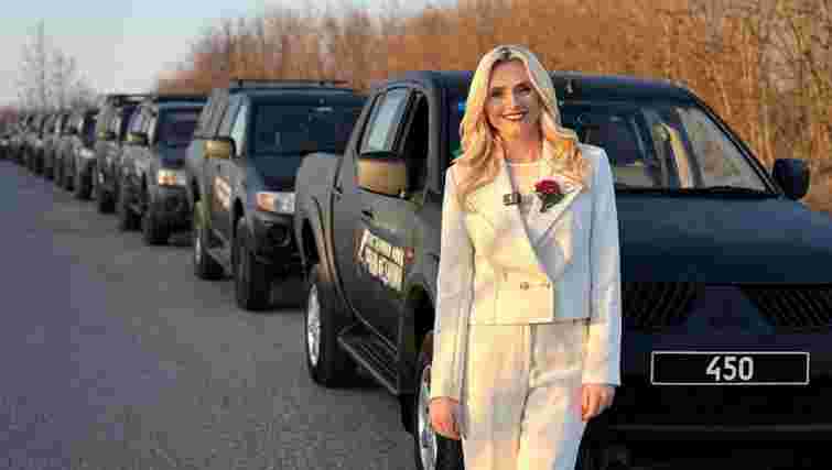 Завдяки різдвяним концертам Ірина Федишин придбала ще 50 авто для ЗСУ