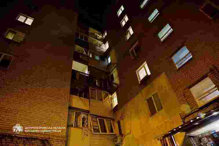 Російські дрони атакували Дніпро та Харків, щонайменше 20 постраждалих