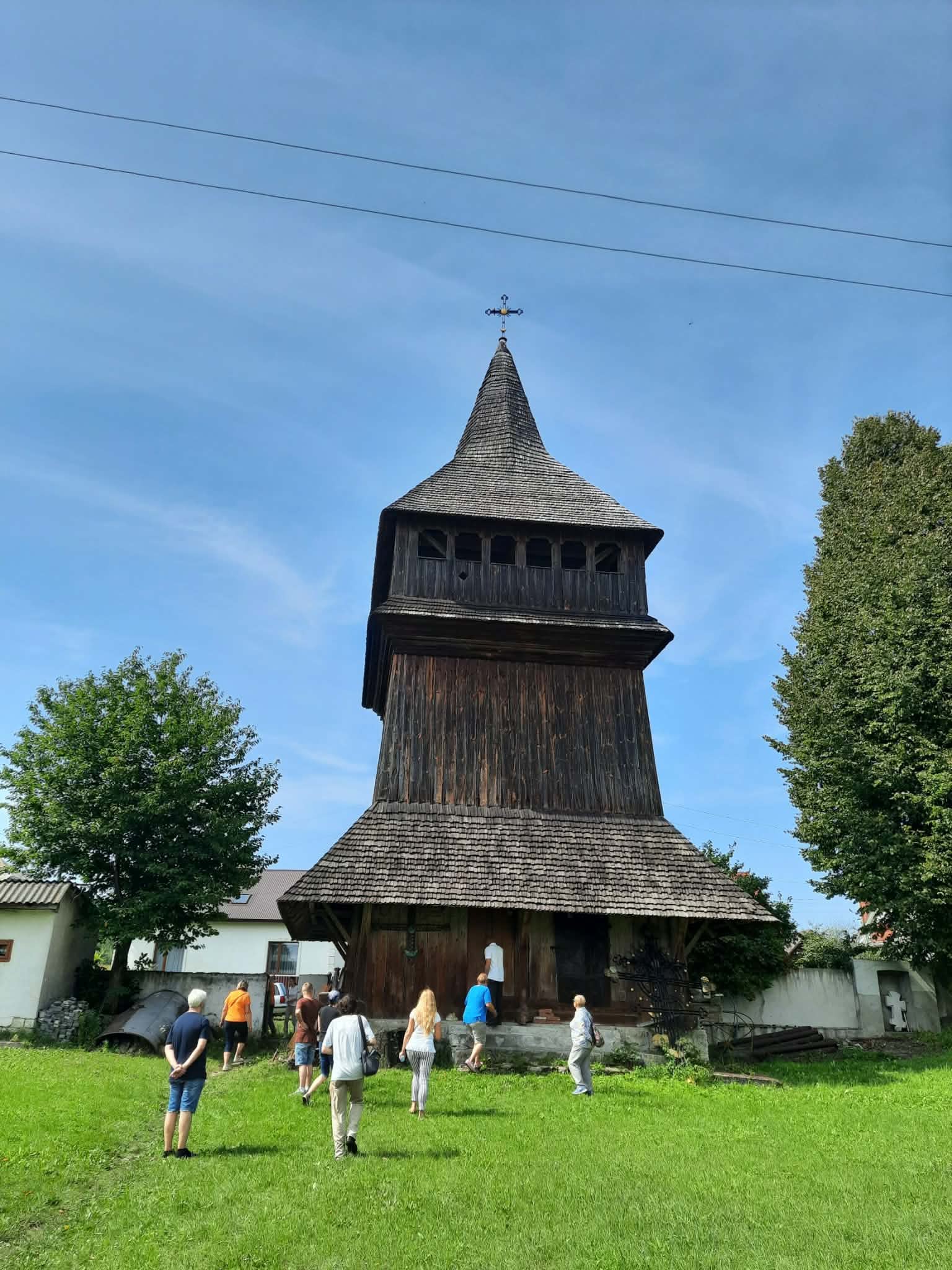 Дзвіниця сучасної церква Святої Трійці XVI ст.