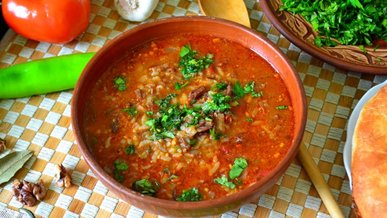Класичний грузинський суп харчо. Рецепт дня
