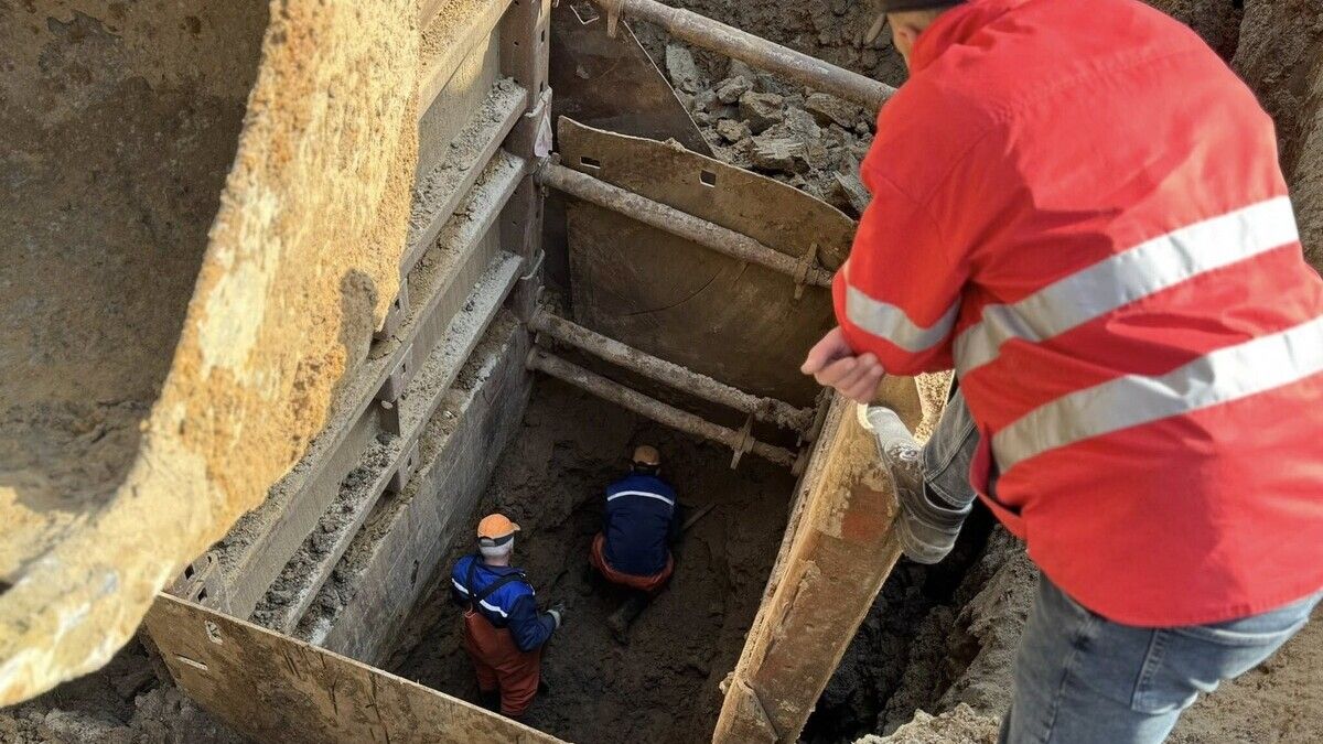 У Львові замінюють частину колектора австрійських часів біля студмістечка УКУ