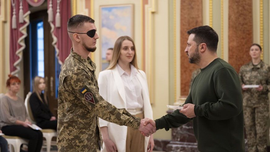 Олег Олива - Герой України, має орден Золота зірка