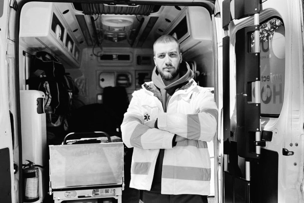 27-річний лікар-анестезіолог Дмитро Колесник