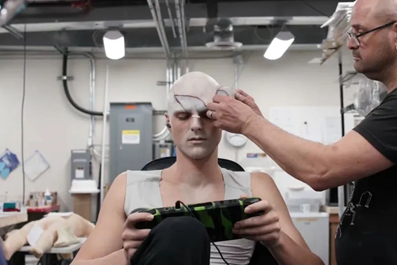 Джейкоба Елорді гримували по шість годин (фото IMDb)