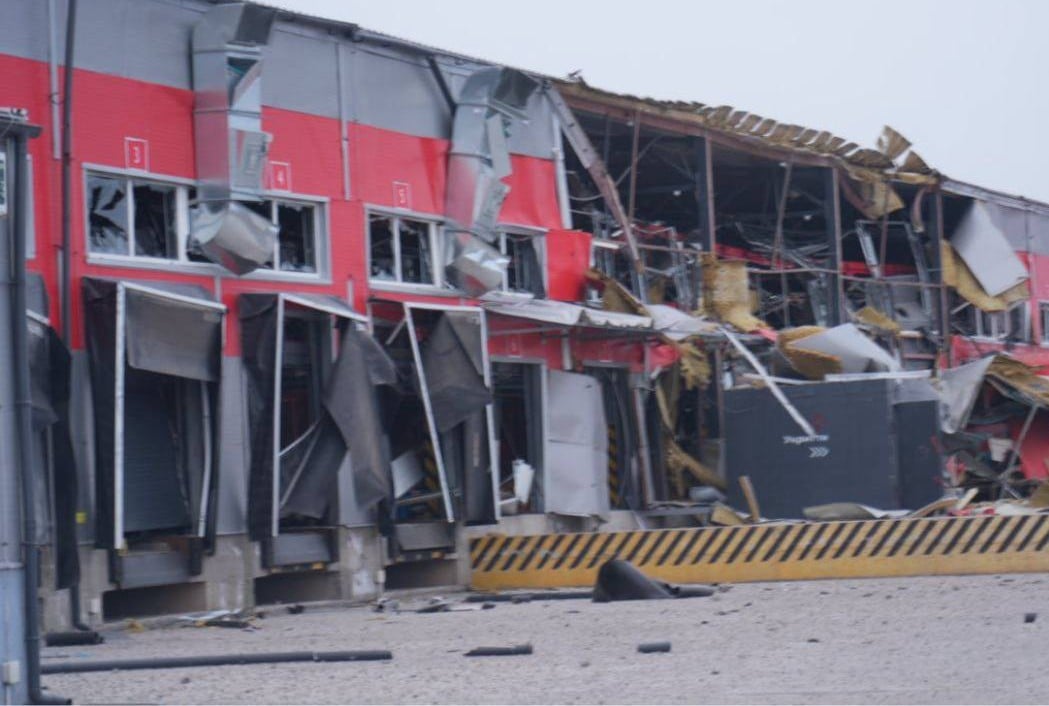 Фото Запорізької ОВА, наслідки атаки 17 березня