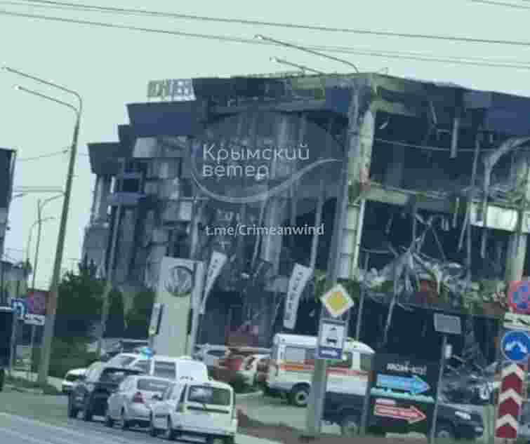 Дрони атакували підприємство оборонного концерну «Алмаз-Антей» у Севастополі