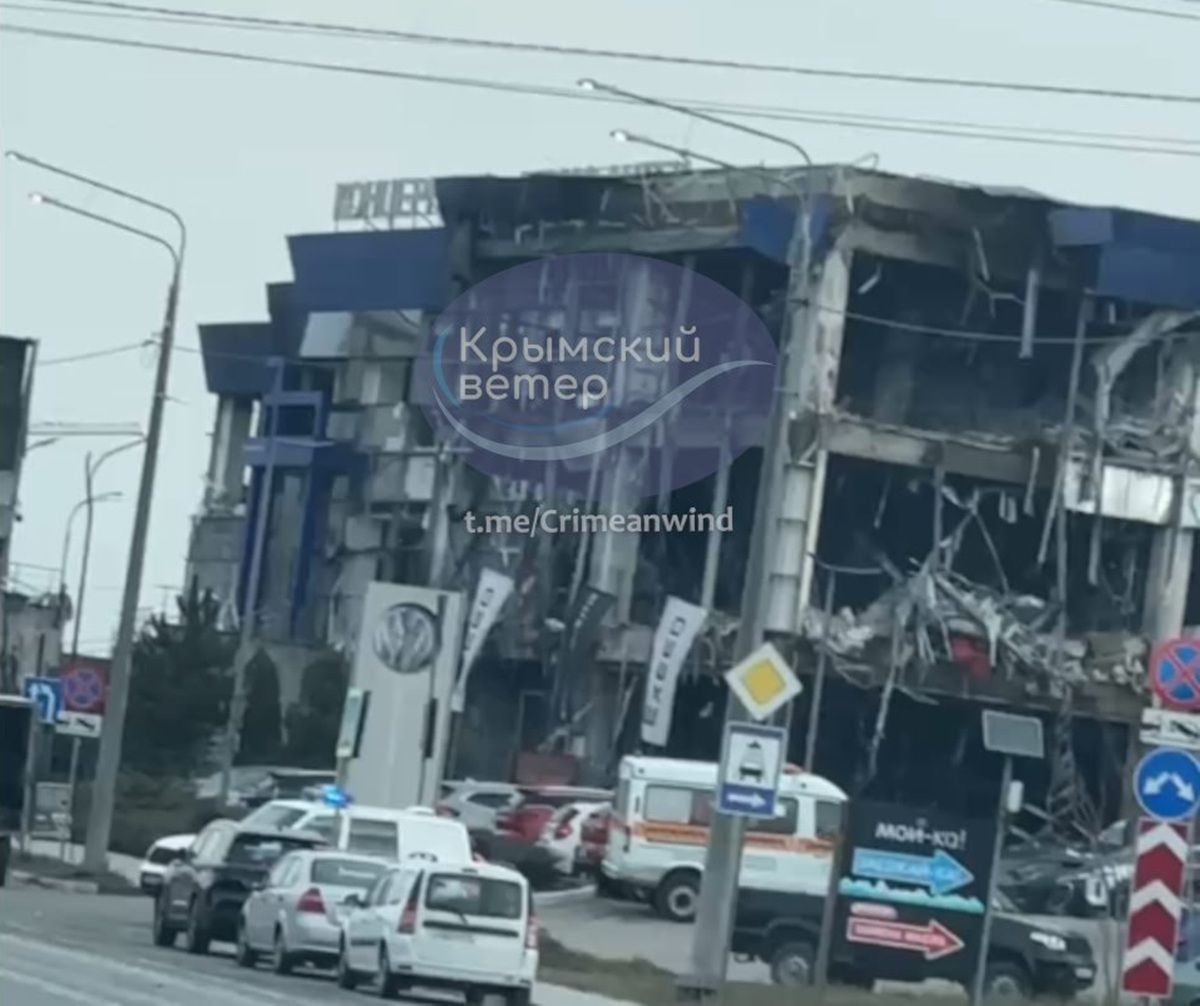 Дрони атакували підприємство оборонного концерну «Алмаз-Антей» у Севастополі
