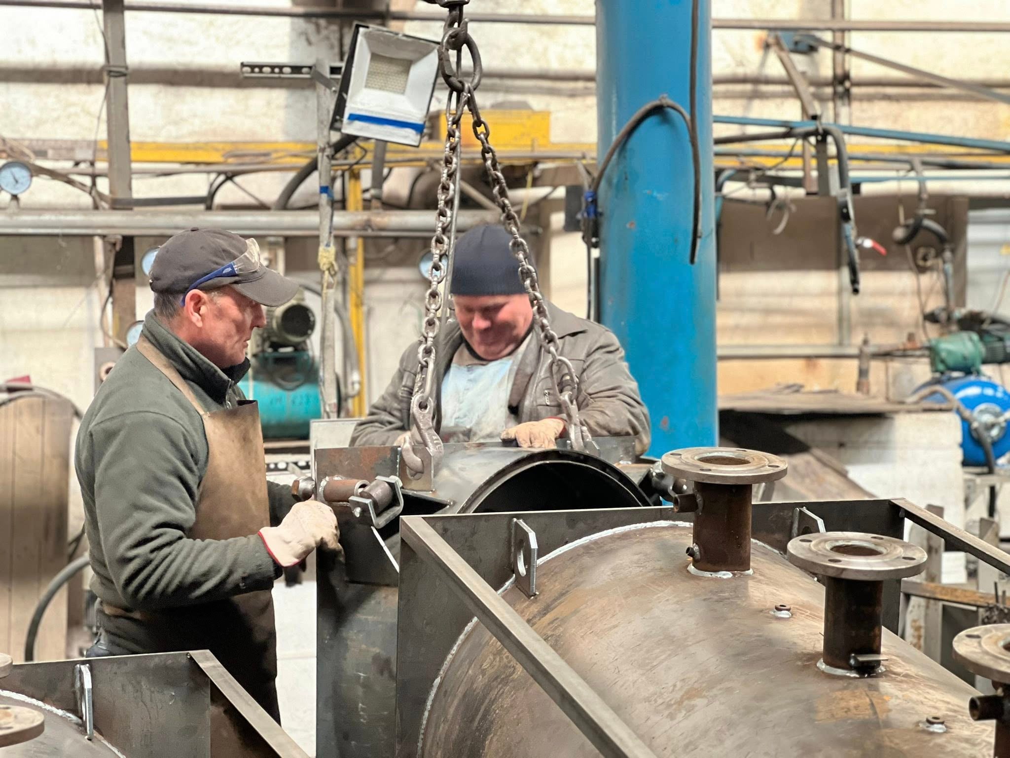 У Красилові запустили виробництво для експорту в Німеччину / Фото з фейсбуку Дмитра Кисилевського