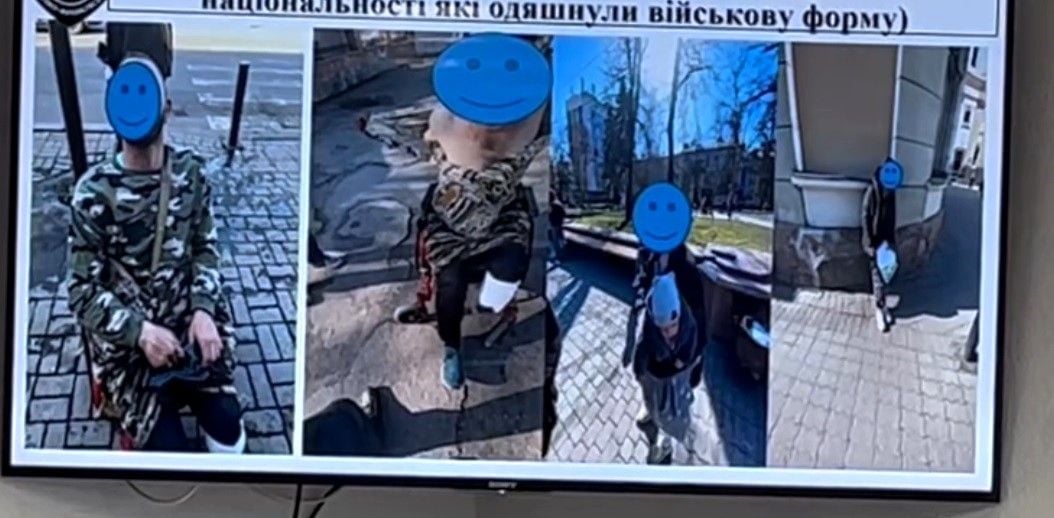 Шахрай просив милостиню на вулицях міста. Фото Івано-Франківської міськради