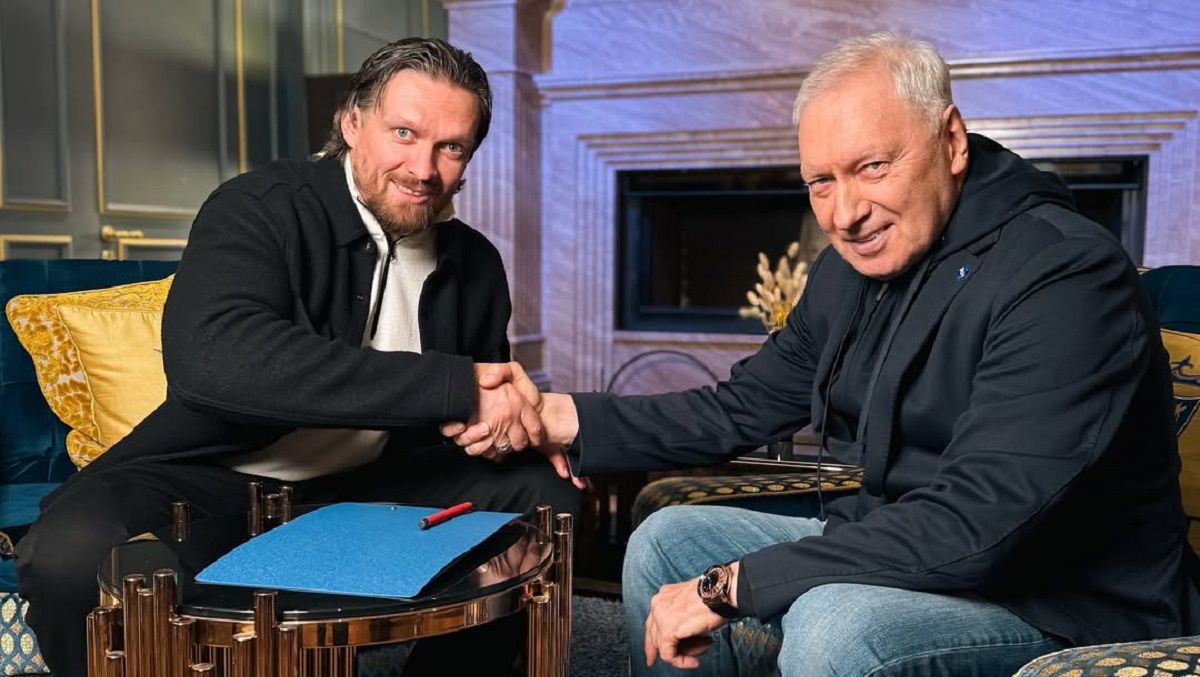 Олександр Усик офіційно став віцепрезидентом «Полісся»