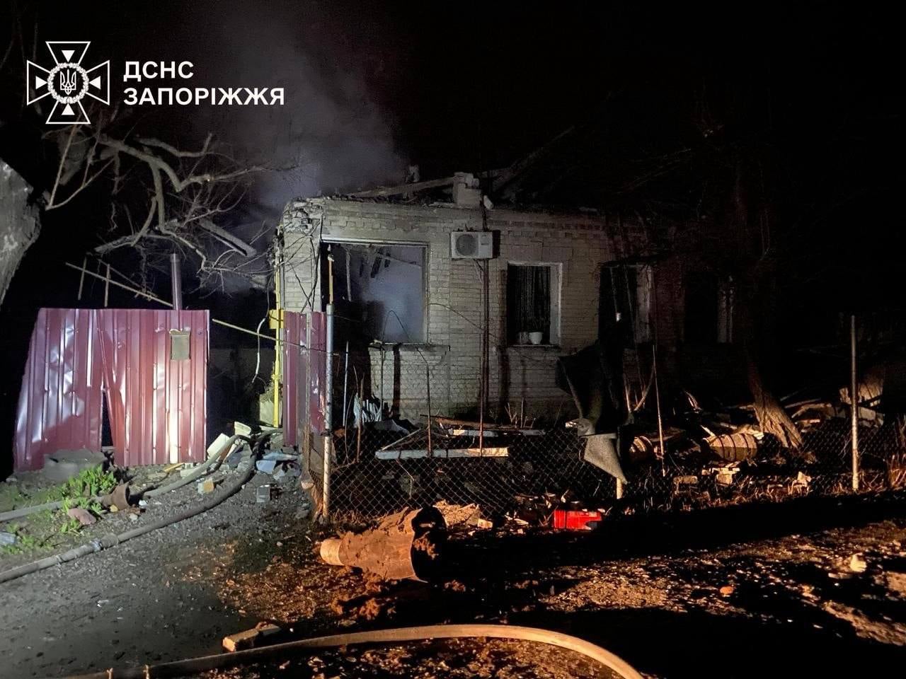 Атака на Запоріжжя 24 березня