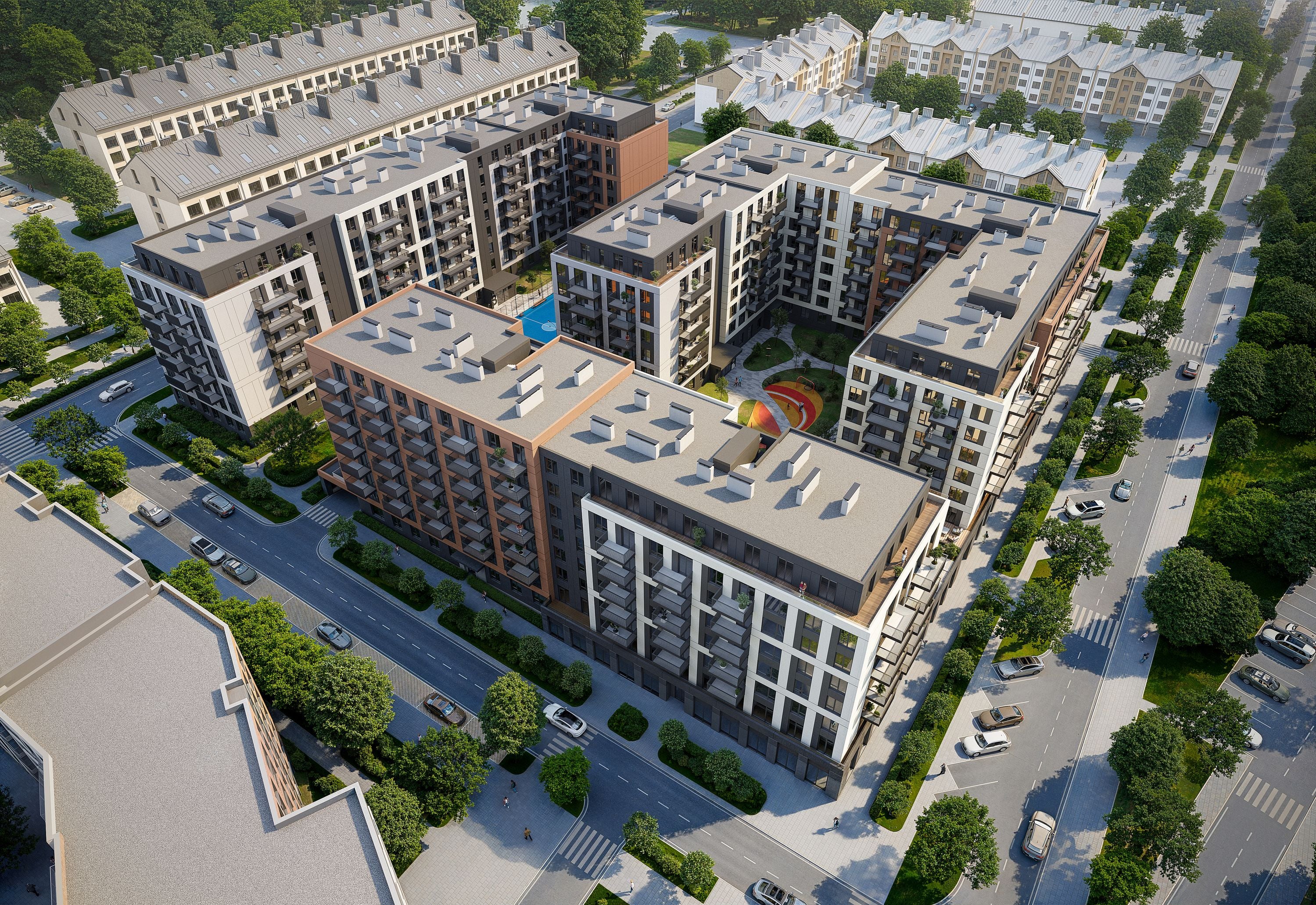 ЖК Wings розташований у мальовничій локації / «Інтергал-Буд»