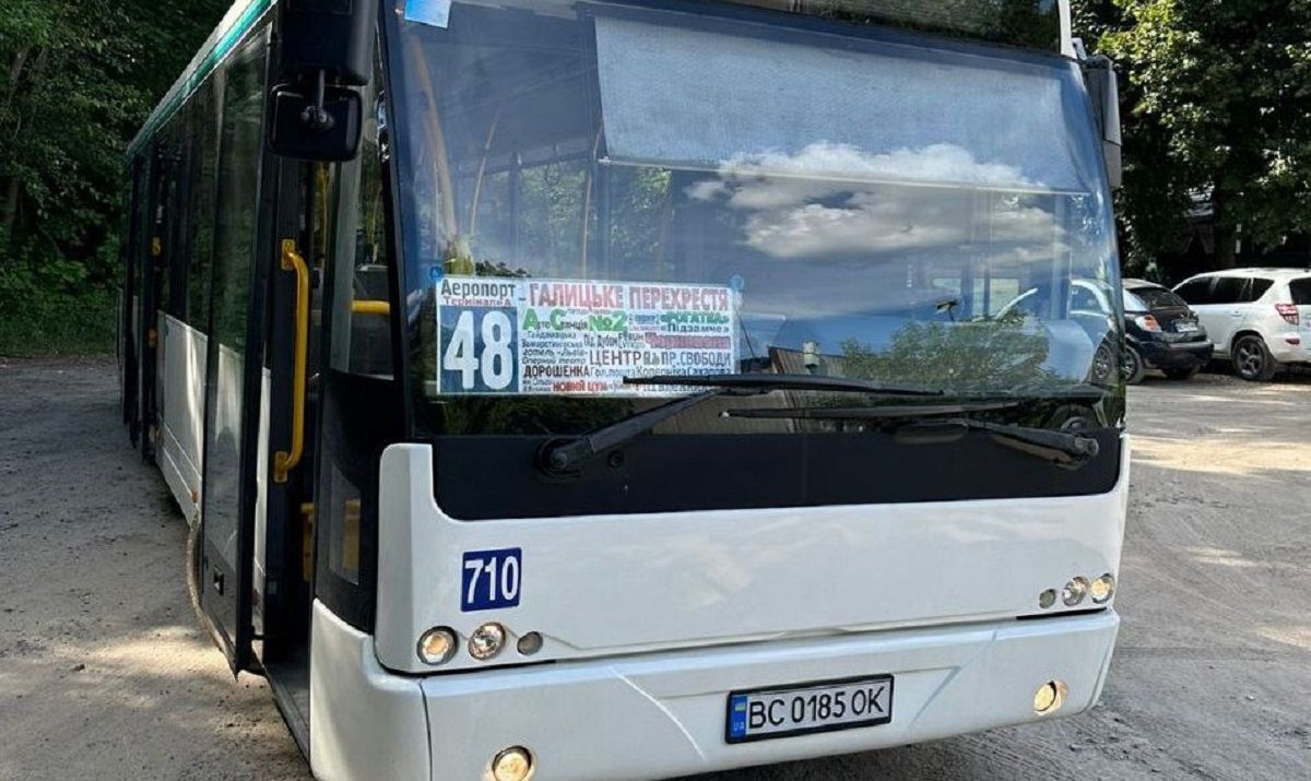 У Львові змінили схему руху автобусного маршруту №48