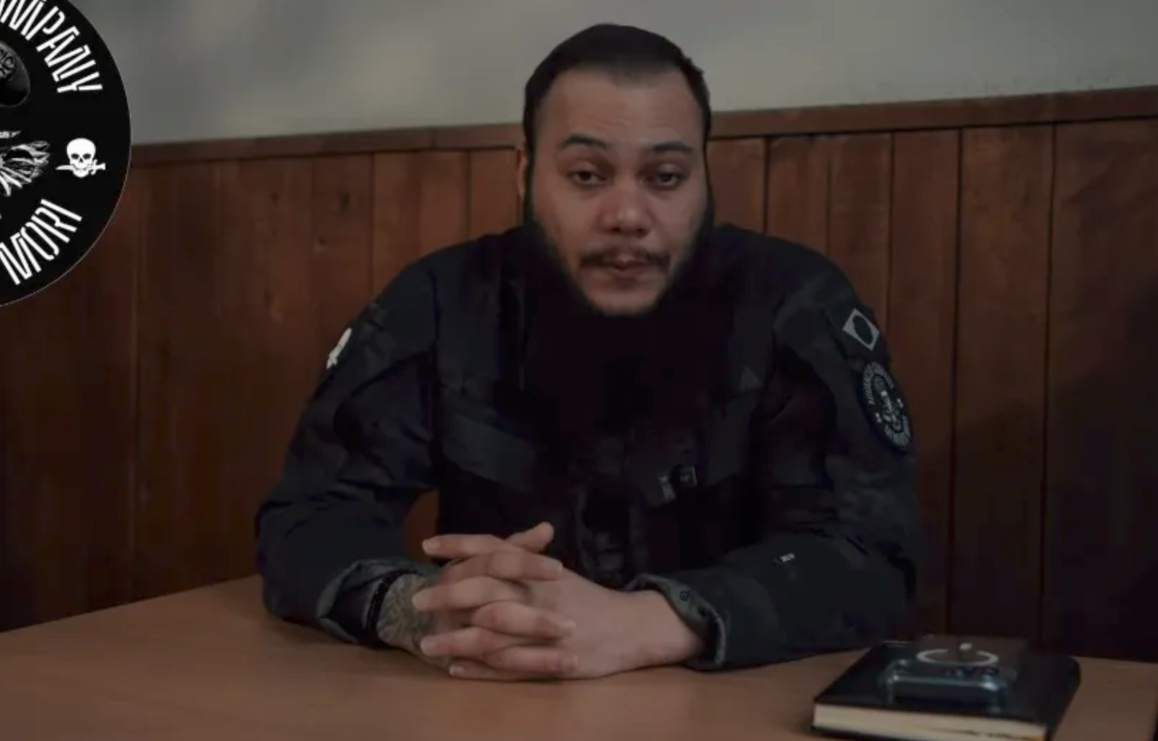 Командир штурмової роти Advanced Company Леандерсон Пауліно