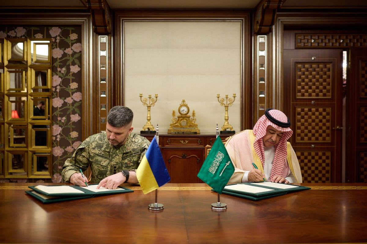Україна та Саудівська Аравія підписали угоду щодо оборонної співпраці