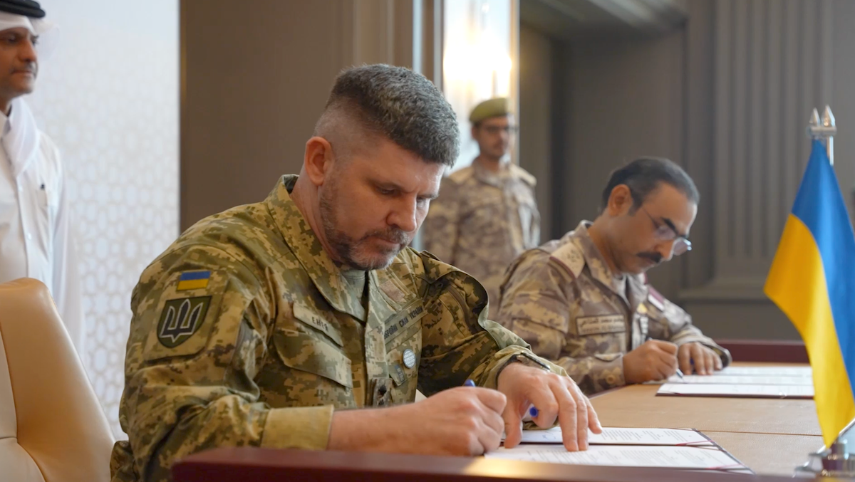 Україна та Катар уклали угоду про оборонну співпрацю строком на 10 років