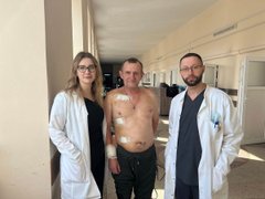 Львівські лікарі  зберегли ногу від ампутації і попередили інфаркт у 55-річного пацієнта 