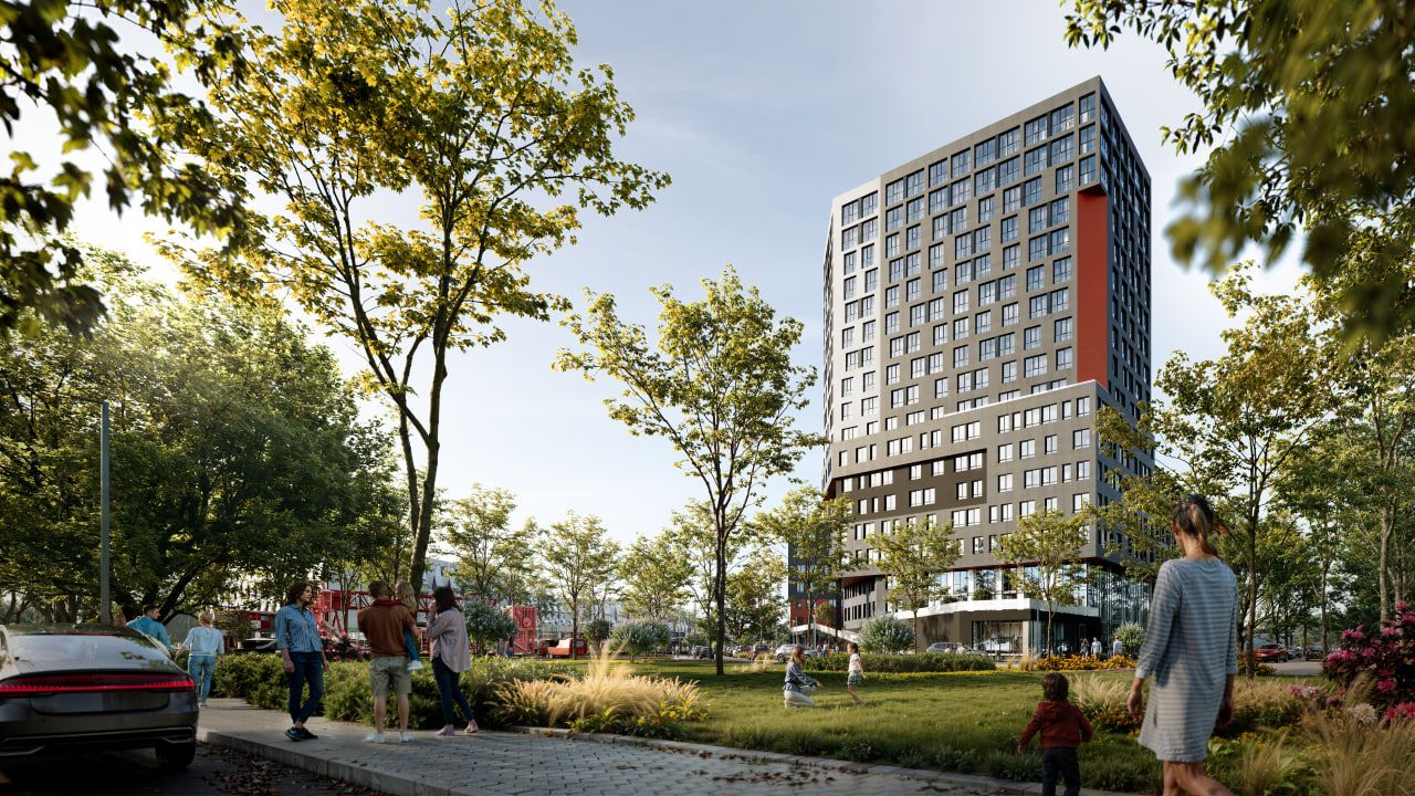 ЖК Big Ben пропонує галерейну забудову / Рендер РІЕЛ