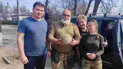 Військові випадково знайшли кістки мамонта віком 25 тисяч років у Переяславі