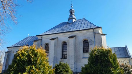 Давній костел у Нижанковичах із Богородицею, що плаче