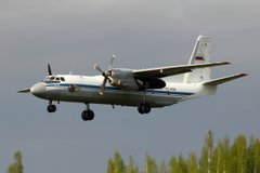 У Криму розбився російський літак Ан-26 з військовими на борту