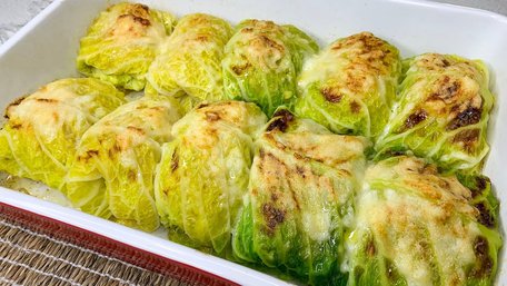 Пісні голубці з пекінської капусти. Рецепт дня