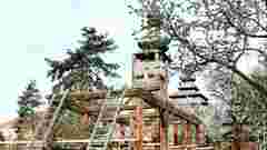 В Ужгород перевезли унікальну німецьку каплицю XIX століття