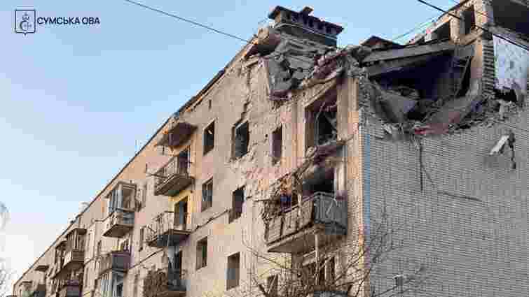 Росіяни вночі завдали ударів по Харкову та Сумщині, є загибла та поранені